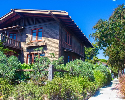 Harvard height's legendary craftsman home, the greene and greene house, in west adams los angeles