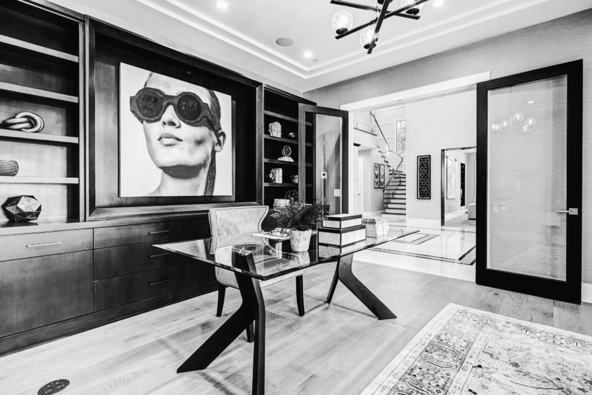 Neighborhoods 3 interior black and white