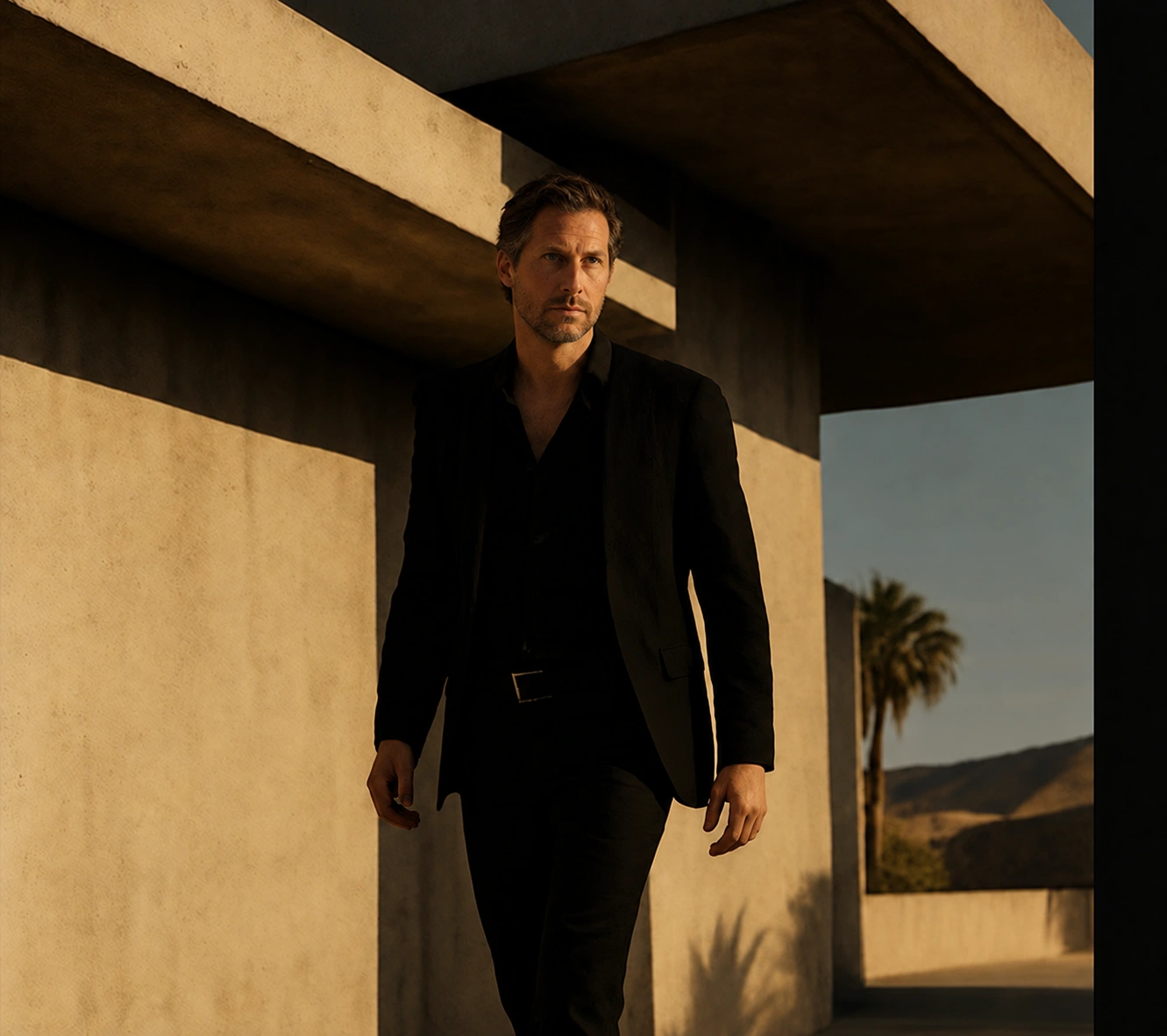 TKG About Us Page 1 Editorial portrait in warm modern architecture