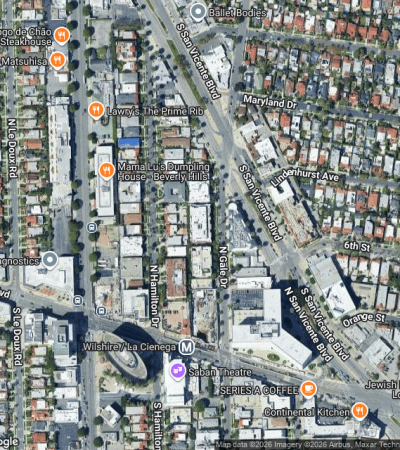 Luxury condominiums at 125 N Gale in Beverly Hills, Los Angeles