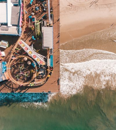 Sunset Park bird's-eye view body of water