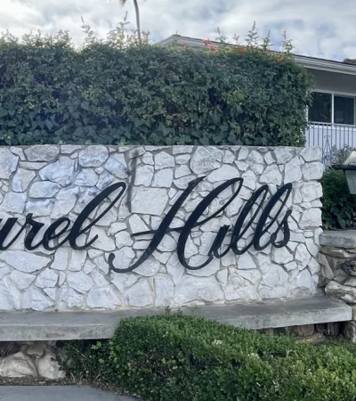 a sign on a wall