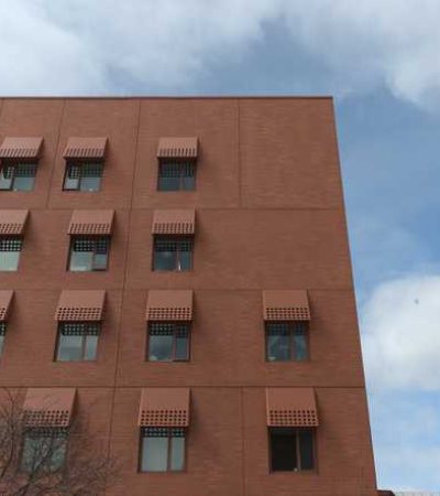 michael maltzan architecture los angeles brown brick building by Micheal Maltzan