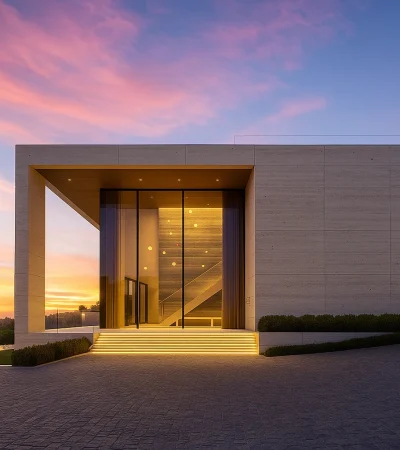 modern mountaingate home