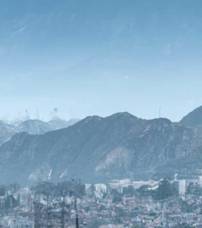 Pacoima a city in the mountains