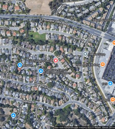 Modern luxury condominium building in Agoura Hills, Los Angeles