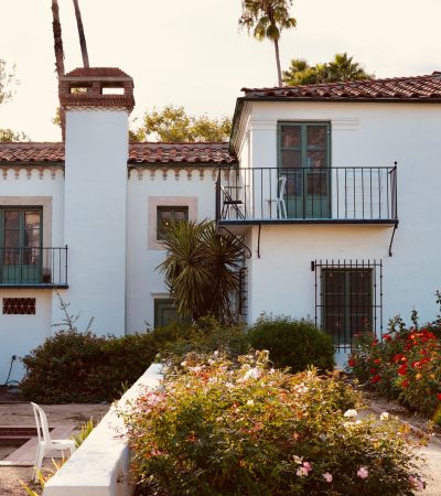 Stunning Andalusian-style luxury home in La Quinta, California, showcasing elegant architecture and desert landscape design.