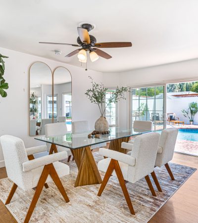 Luxury home in Andreas Hills, Palm Springs with desert landscape views
