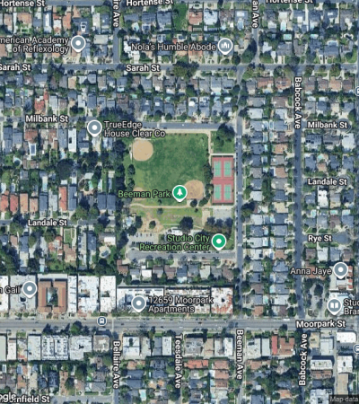 Elegant luxury home in Beeman Park, Los Angeles real estate listing
