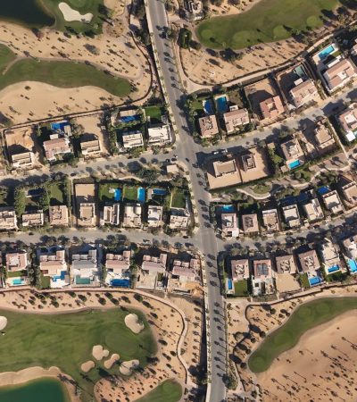 Luxury gated golf community in Birnam Wood, Montecito with upscale homes and manicured grounds