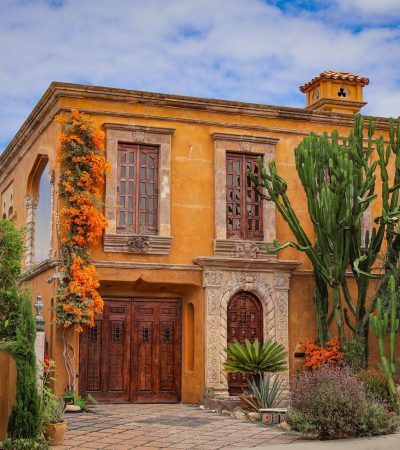 Elegant Calabria home exterior showcasing luxury real estate in Los Angeles