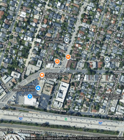 Luxury residential homes in Castle Heights, Los Angeles neighborhood featuring upscale architecture and prestigious community