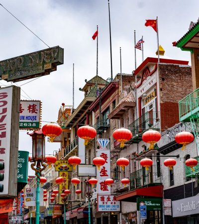 Luxury real estate in Chinatown, San Francisco featuring historic architecture and urban sophistication