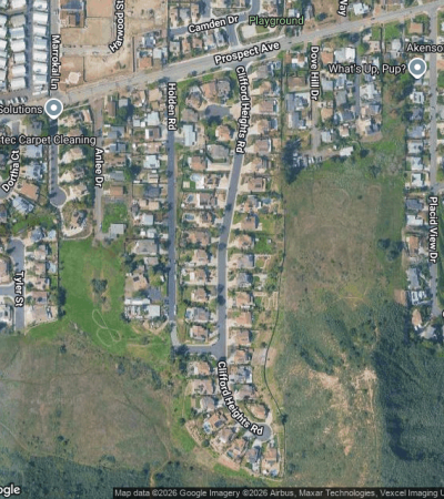 Upscale residential neighborhood in Clifford Heights, Redwood City, showcasing luxury real estate properties