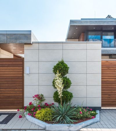 Luxury home in Countrywood Estates, Colton with modern architecture and manicured landscaping