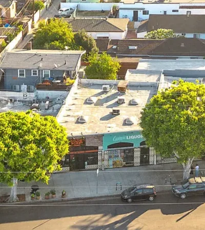 cypress park a street with cars and trees