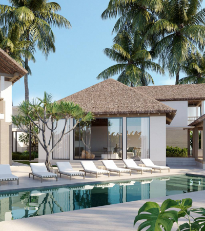 Elegant Del Mar villa exterior showcasing luxury architecture and sophisticated design in coastal Southern California