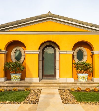 Luxury Dutch Flat home exterior in Los Angeles real estate market