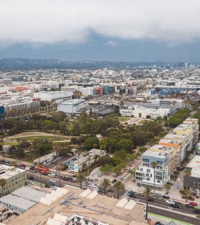Luxury residential development in Los Angeles showcasing modern architecture and premium real estate