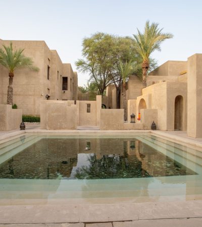 Modern luxury residential building at Escala in Rancho Mirage, California