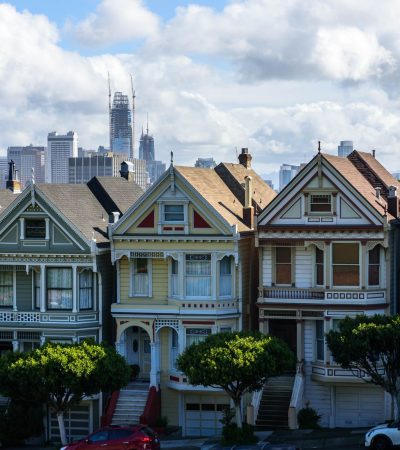 Beautiful Victorian homes in Eureka Valley, San Francisco real estate neighborhood