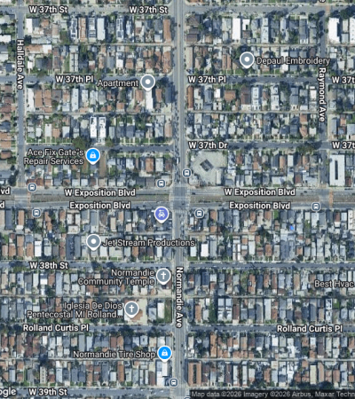 Elegant residential architecture in Exposition Park, Los Angeles luxury real estate neighborhood