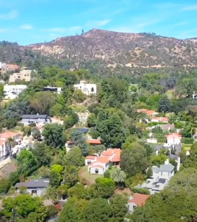 glassell park a group of houses in a forest