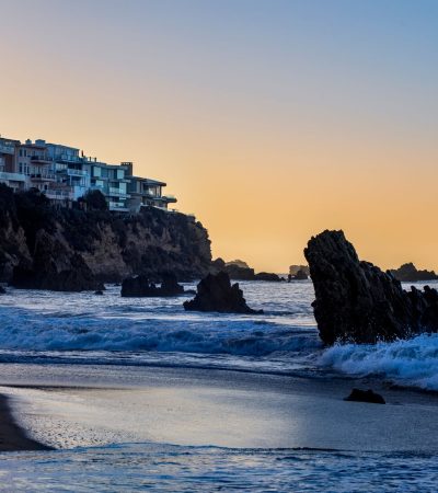 Stunning beachfront luxury rental home in Hermosa Beach, California with ocean views