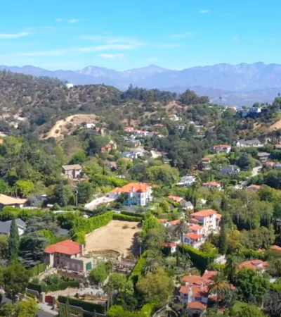 highland park a city with many houses and trees
