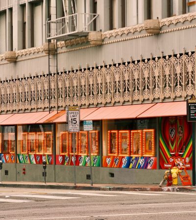 Charming historic architecture in Filipinotown, Los Angeles rental neighborhood showcasing classic buildings and urban charac