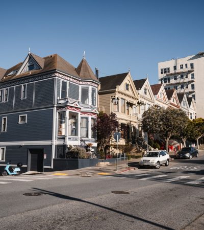 Charming Victorian home in San Francisco's Inner Sunset neighborhood with classic architecture and tree-lined street