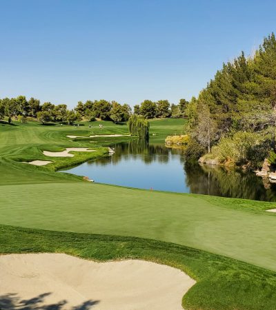 Luxury golf course community homes at Ironwood Country Club in Palm Desert, California