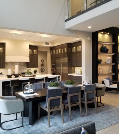 Luxury home in Irvine, Orange County with modern architecture and landscaping