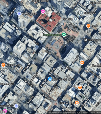 Modern luxury condominium in downtown Los Angeles Jewelry District neighborhood