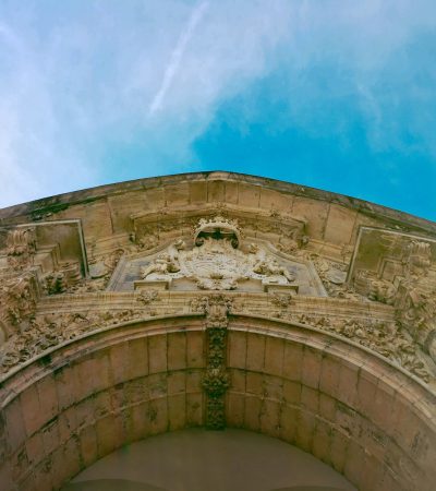 brown concrete structure