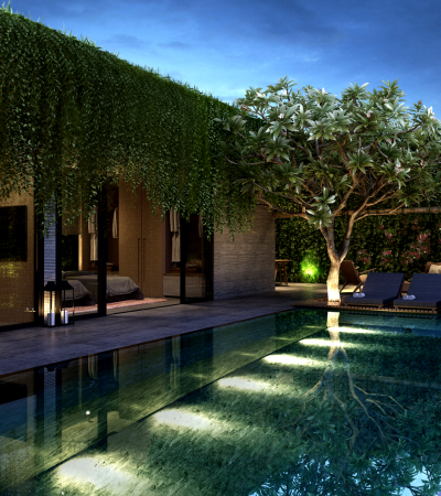 Luxury villa in La Jolla Park, Los Angeles featuring modern architectural design and premium finishes