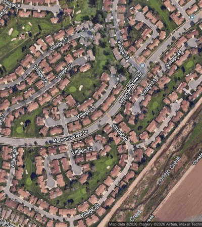 Upscale residential community in Leisure Village, Los Angeles featuring luxury homes and amenities