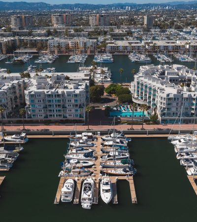 Stunning Marina del Rey luxury rental home with modern architecture and coastal views