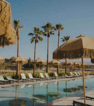 Luxury resort-style home at Montage Palm Desert with elegant architecture and desert landscaping