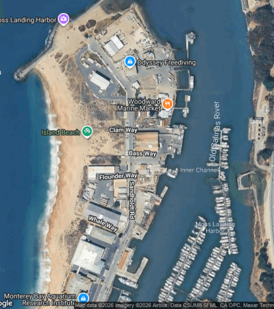 Luxury home exterior in Moss Landing, California real estate market