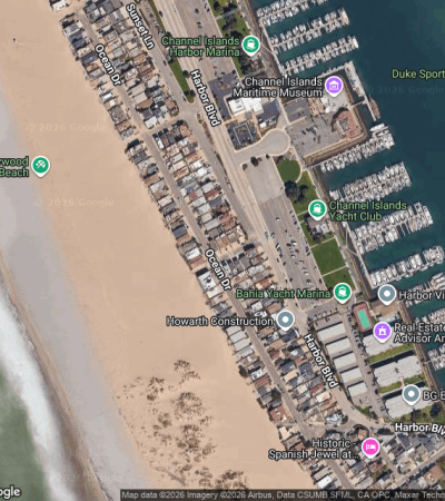 Stunning beachfront property in Oxnard with ocean views and luxury architecture
