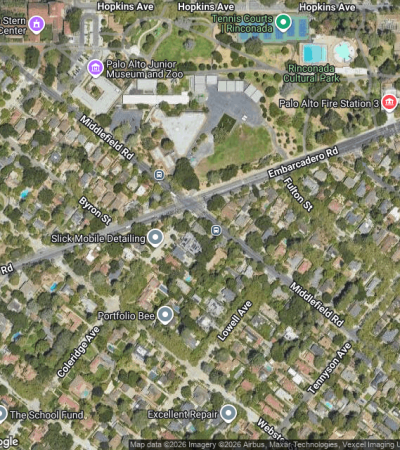 Stunning modern home in Palo Alto, CA showcasing luxury real estate in Silicon Valley