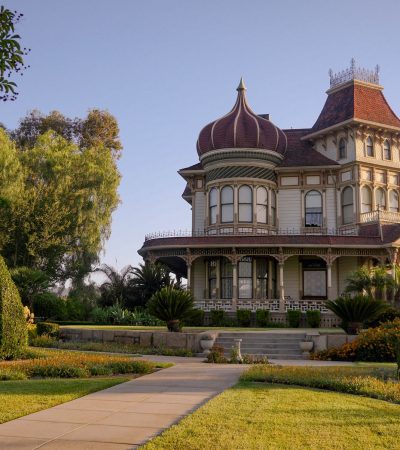 Luxury home in Redlands Village, Redlands with elegant architecture and manicured landscaping