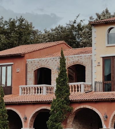 Elegant Samarkand home in Santa Barbara's prestigious residential district showcasing luxury real estate architecture