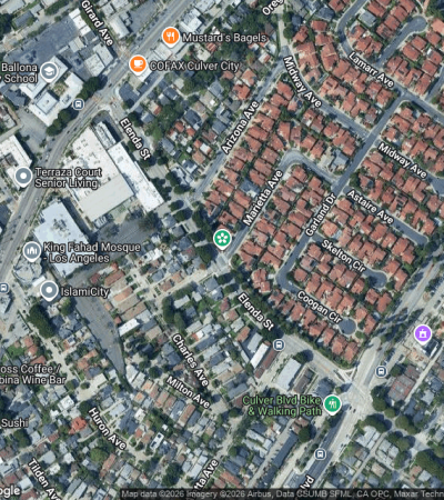 Modern luxury studio apartment building in Los Angeles showcasing contemporary architecture and upscale design