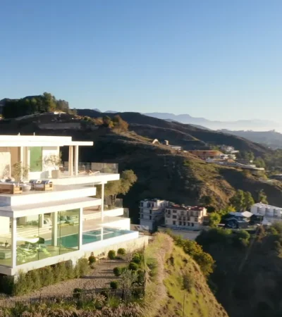 a house on a hill