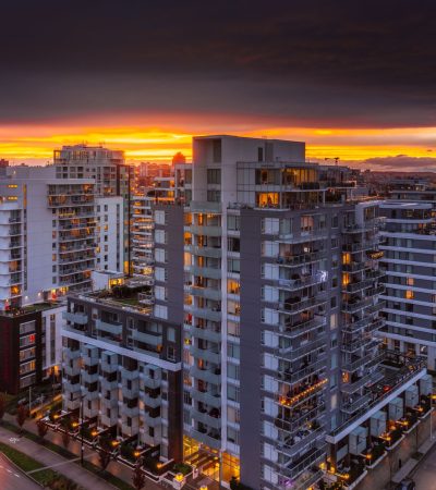 Exterior view of The Madison luxury real estate property in Los Angeles