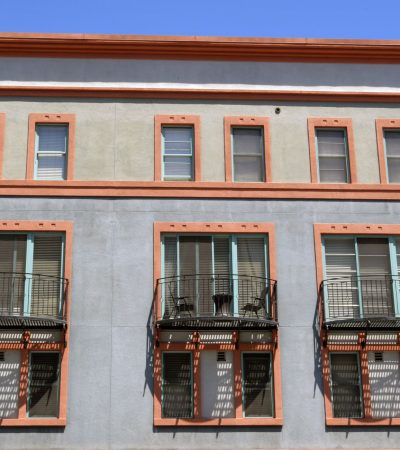 Luxury residential building at The Pointe At Mandalay in South San Francisco, California