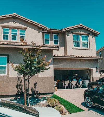 Luxury homes for sale in Village Park, Rancho Cucamonga with modern architecture and landscaping