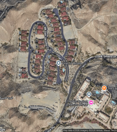 Luxury villa in Mirada at Rancho Mirage, Palm Springs area desert community
